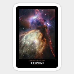 High Resolution Astronomy Rho Ophiuchi Sticker